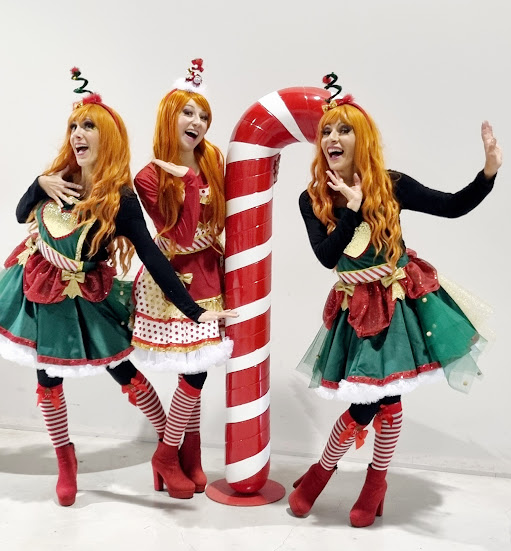alt" les lutines du père noël"
